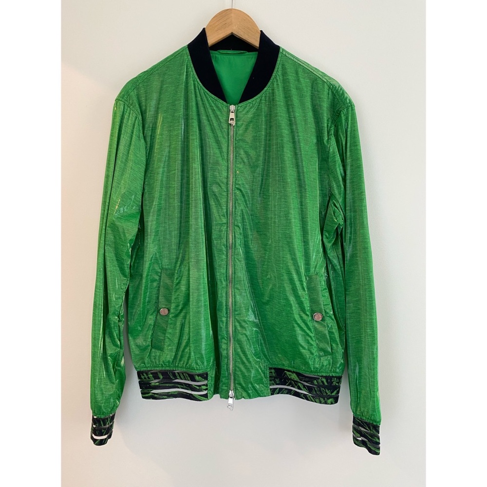 Barely worn Versace light bomber